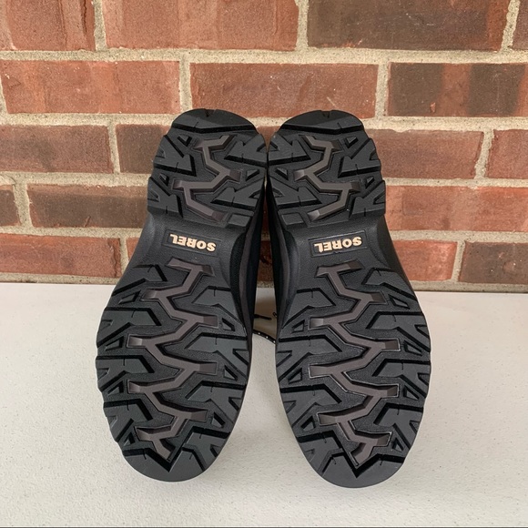 Sorel conquest tan lace up snow waterproof boots - Picture 7 of 9